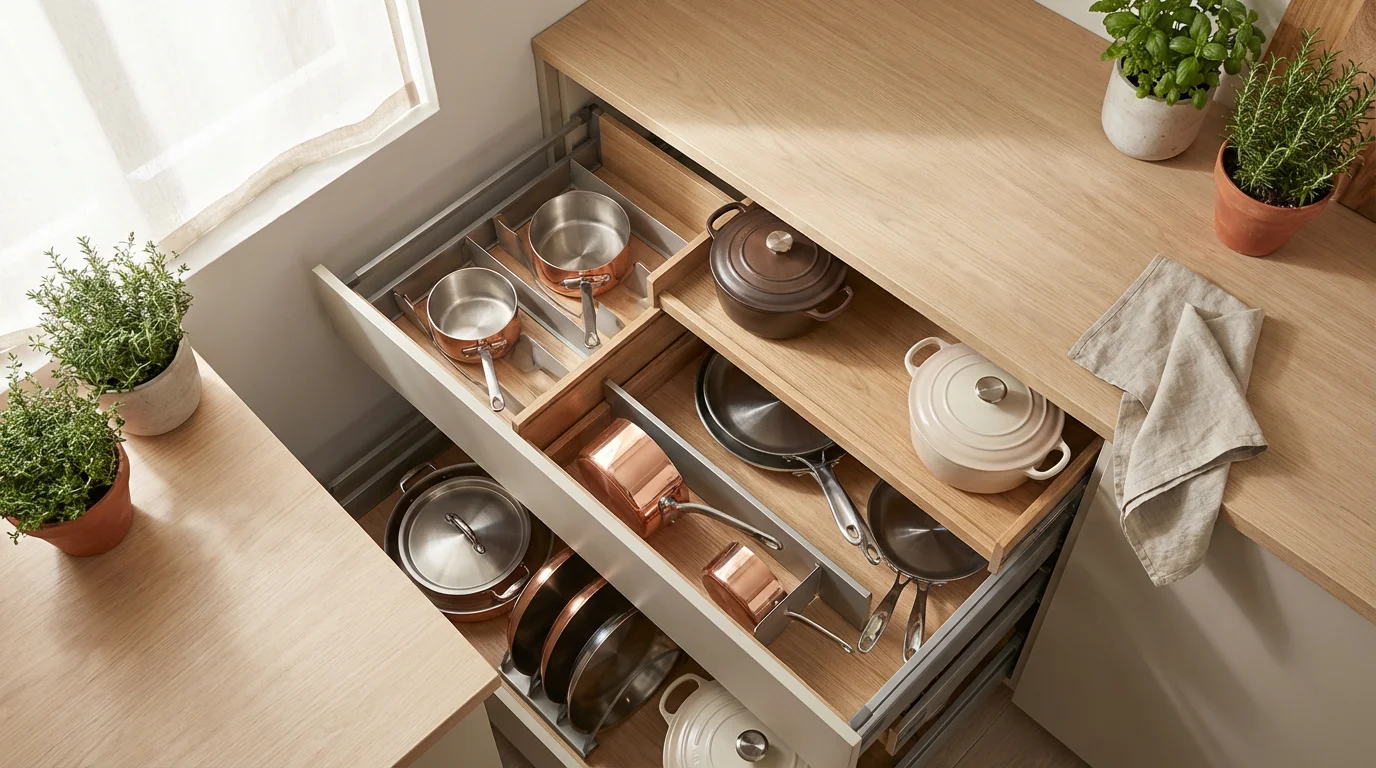 Cabinet Organizers for Pots and Pans - guide