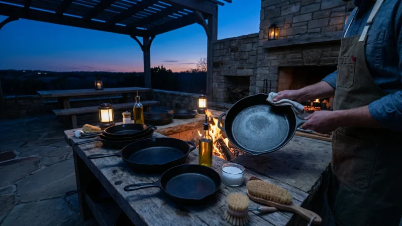Cast Iron Skillets: Care and Seasoning Guide - guide