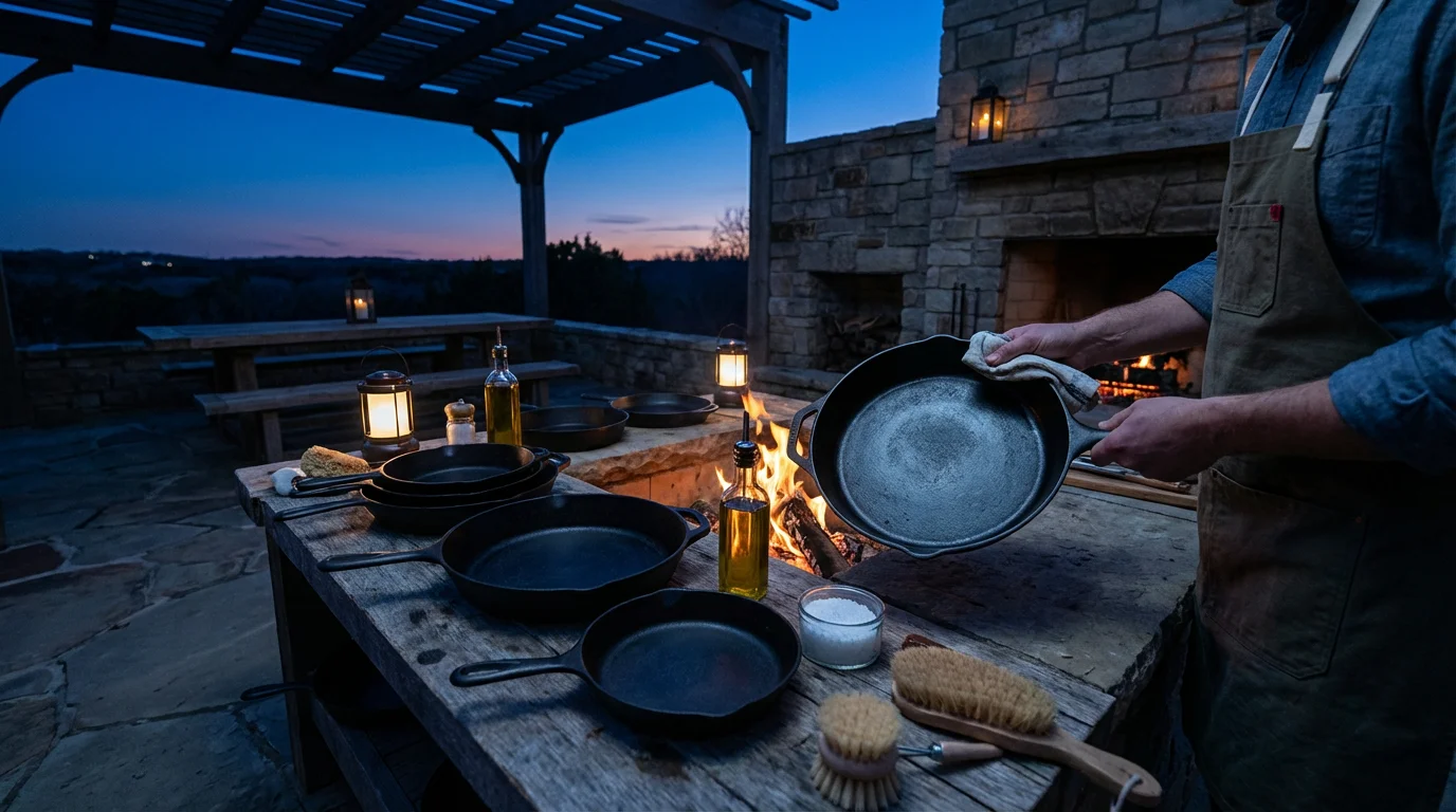 Cast Iron Skillets: Care and Seasoning Guide - guide