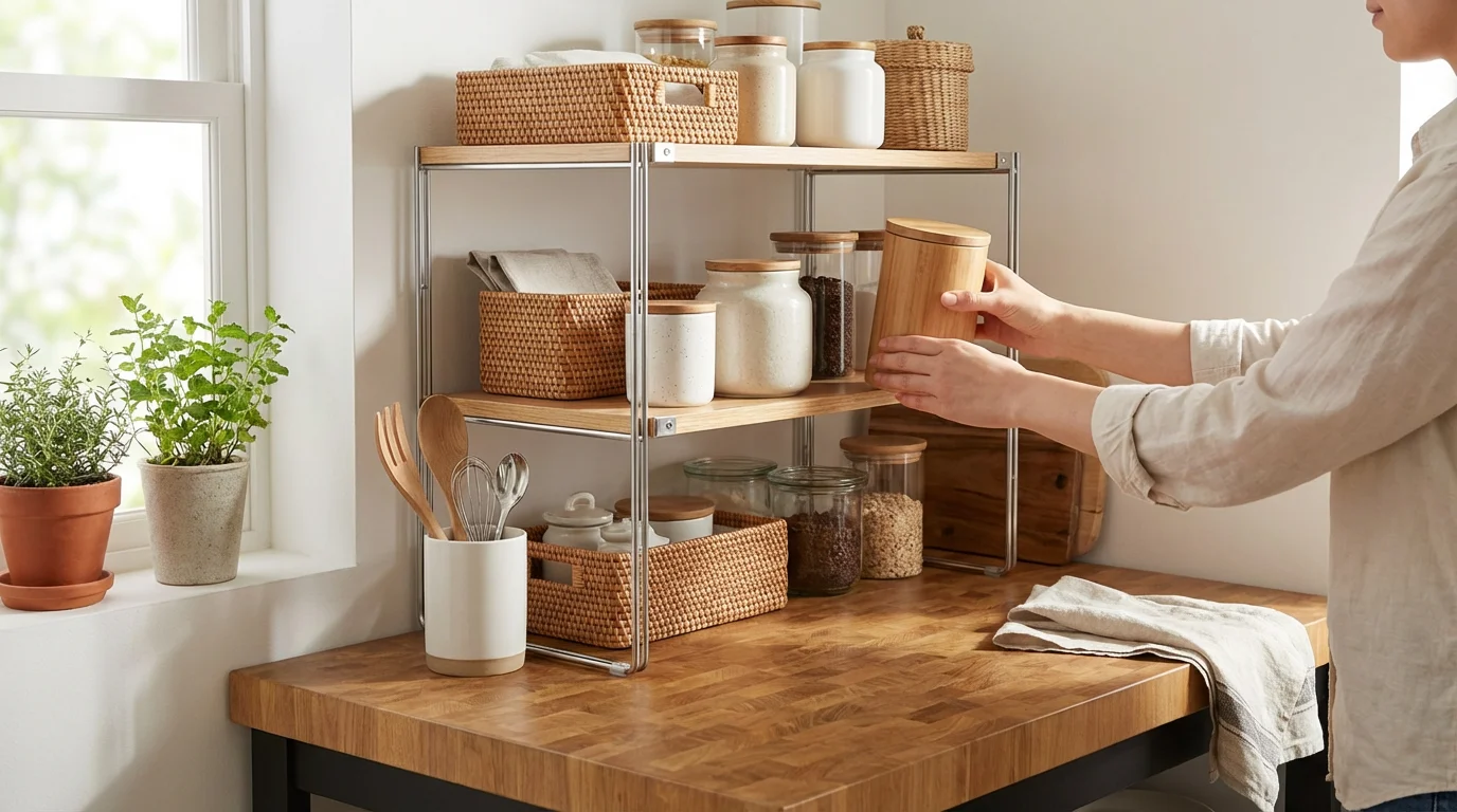 Countertop Storage Solutions for Small Kitchens - guide