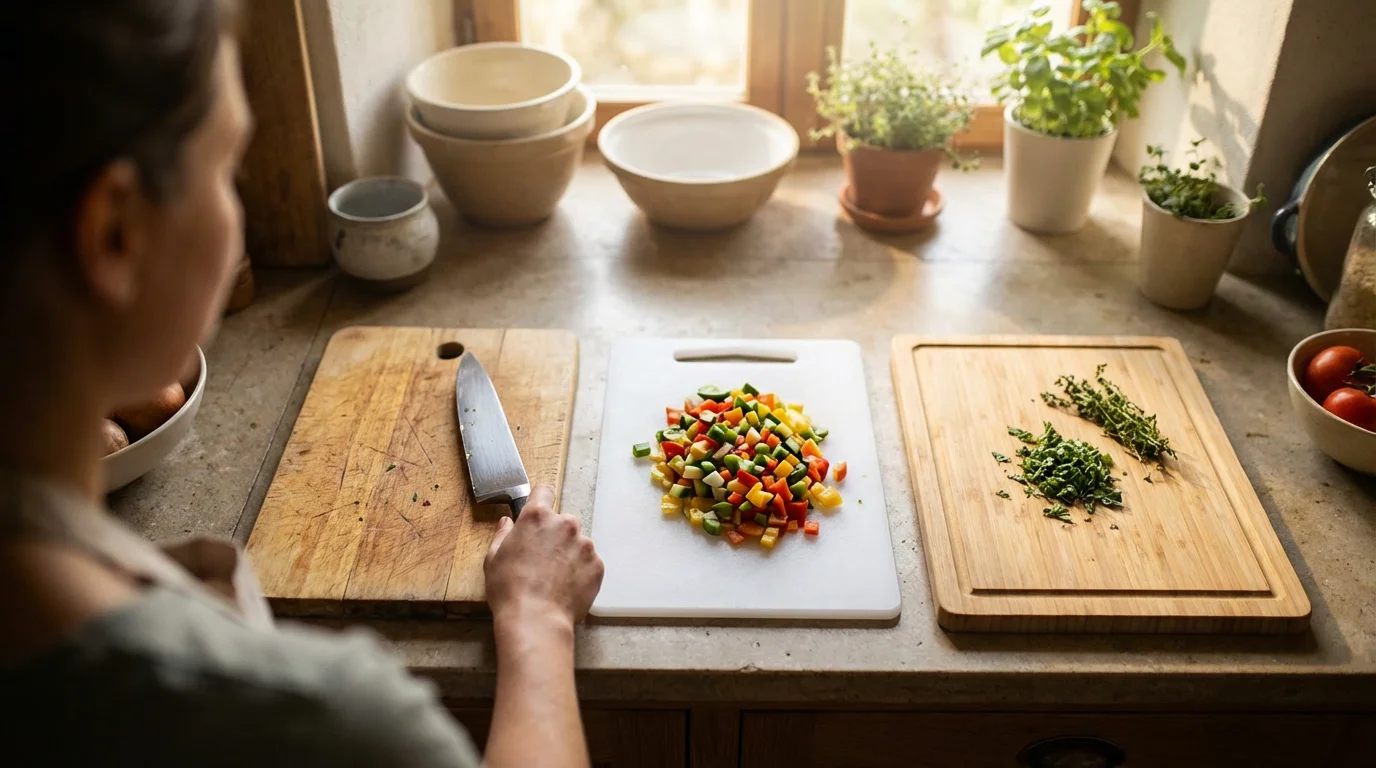 Cutting Boards: Wood vs Plastic vs Bamboo - guide