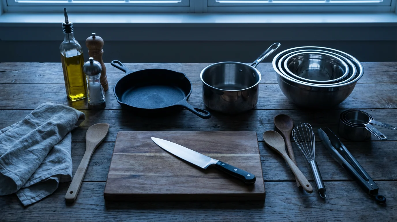 First Kitchen Essentials: What Every New Cook Needs - guide