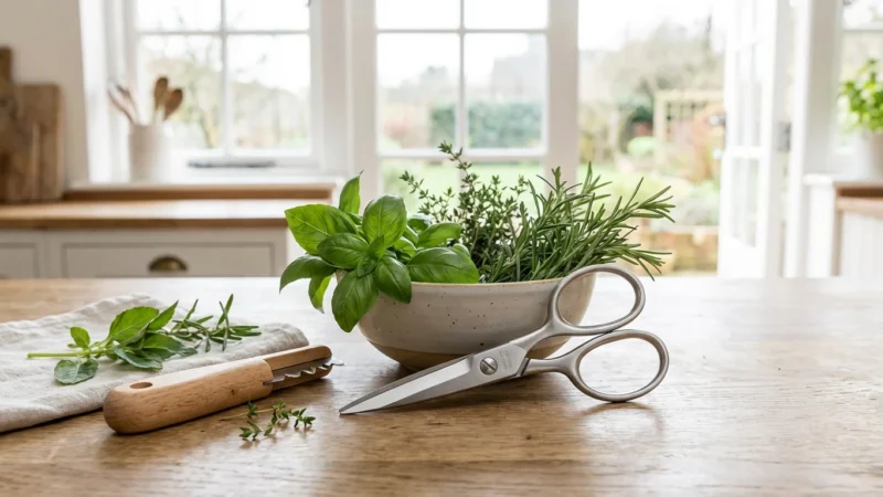 Herb Strippers and Scissors for Fresh Cooking - guide