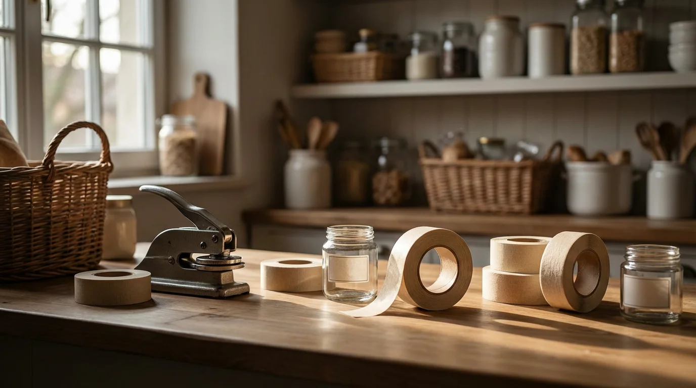 Labels and Label Makers for Kitchen Organization - guide