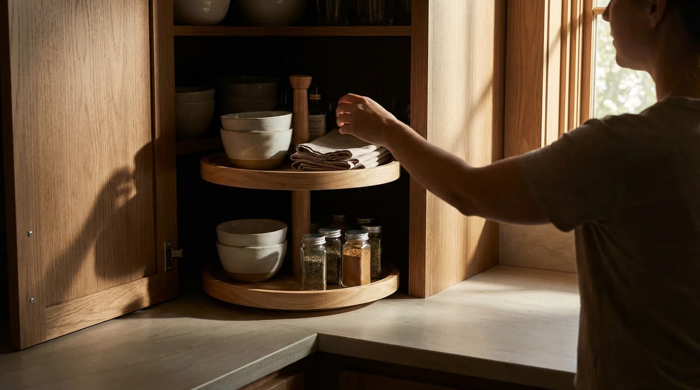 Lazy Susans for Corner Cabinets - guide