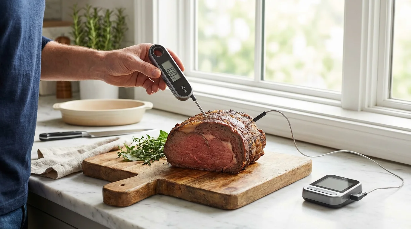 Meat Thermometers: Instant Read vs Leave-In Types - guide