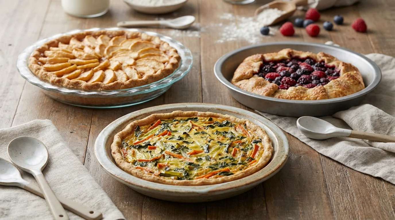 Pie Plates: Glass vs Ceramic vs Metal - guide