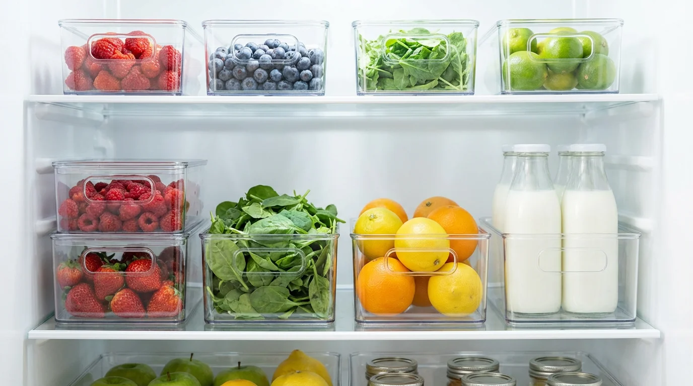 Refrigerator Organization Bins and Systems - guide