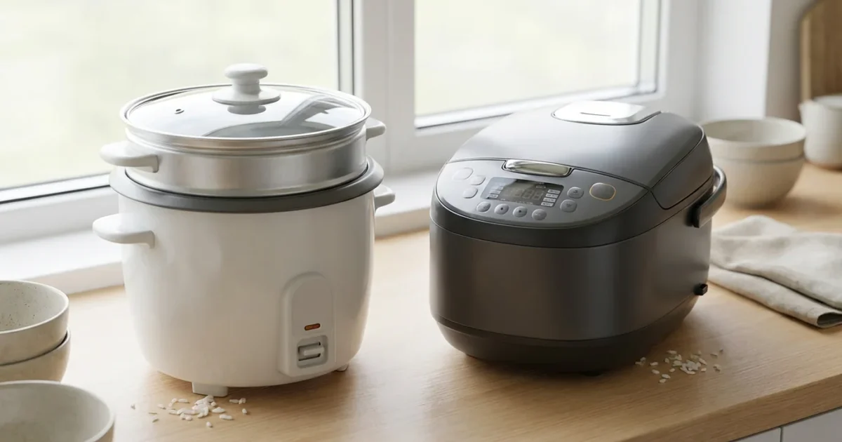 Rice Cookers: Basic vs Fuzzy Logic Models - guide