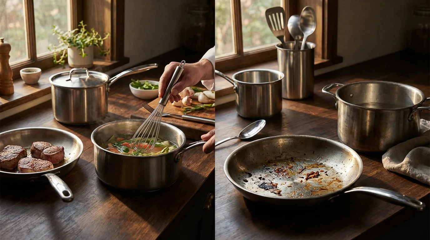 Stainless Steel Cookware: Pros and Cons - guide