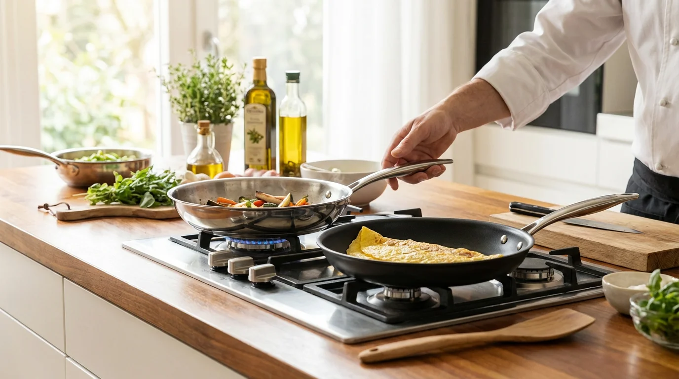 Stainless Steel vs Non-Stick: Which to Buy - guide