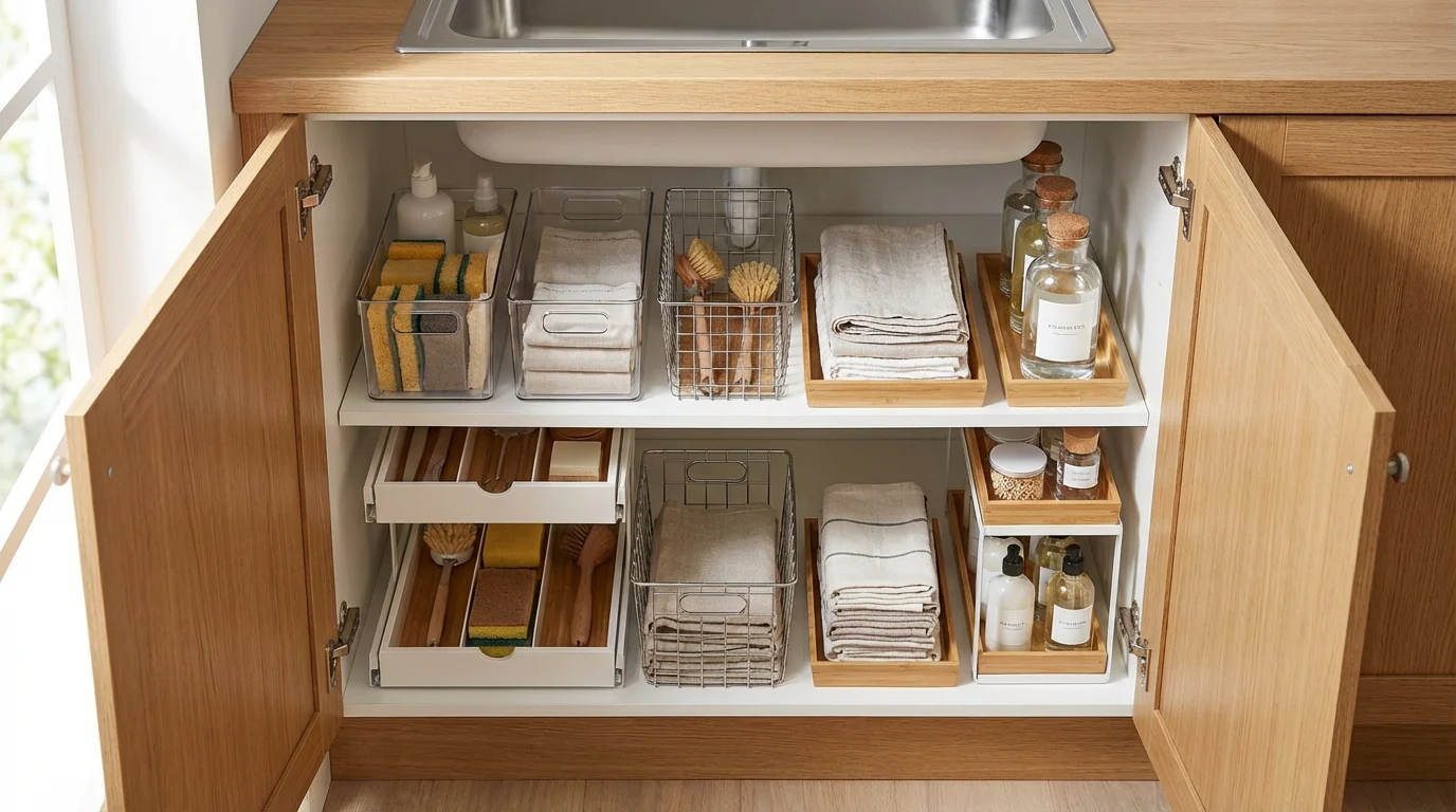 Under Sink Organization Solutions - guide