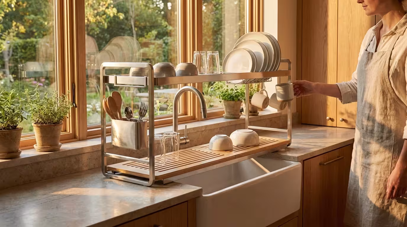 Best Over-the-Sink Dish Drying Racks: Save Space and Stay Organized - guide