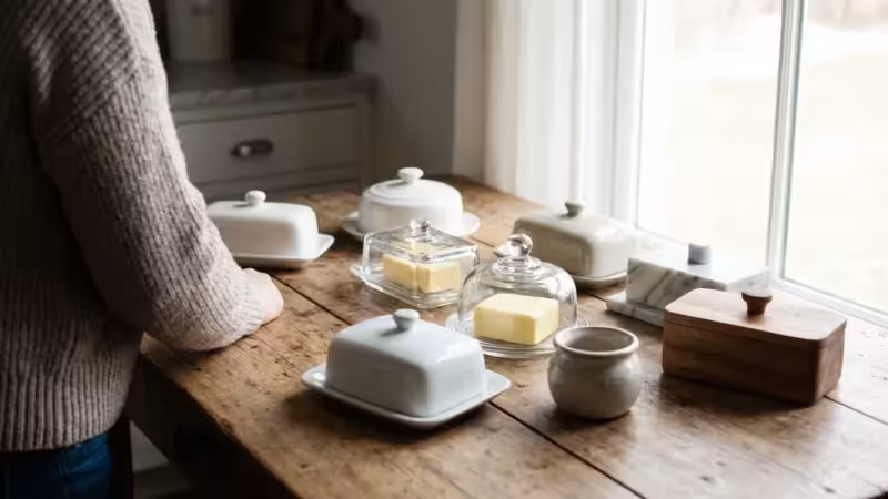 Butter Dishes: Styles and Materials for Fresh Butter - guide