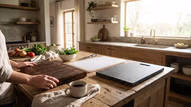 Choosing the Right Cutting Board Material: Wood vs. Plastic vs. Composite - guide