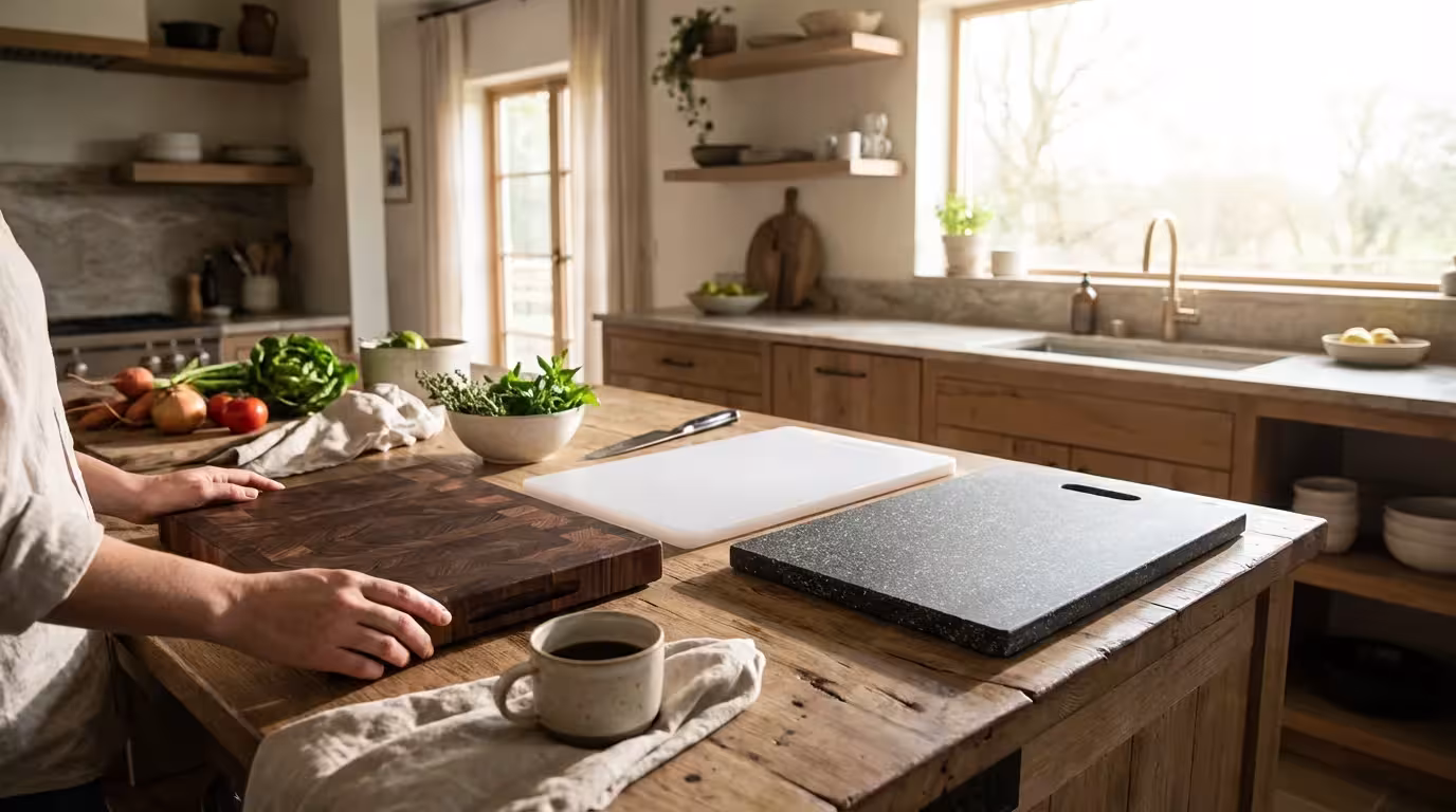 Choosing the Right Cutting Board Material: Wood vs. Plastic vs. Composite - guide