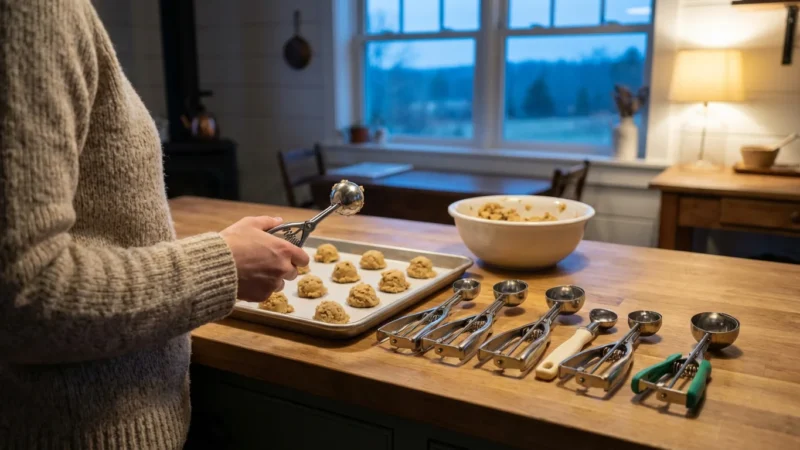 Cookie Scoops: Sizes and Types for Perfect Cookies - guide