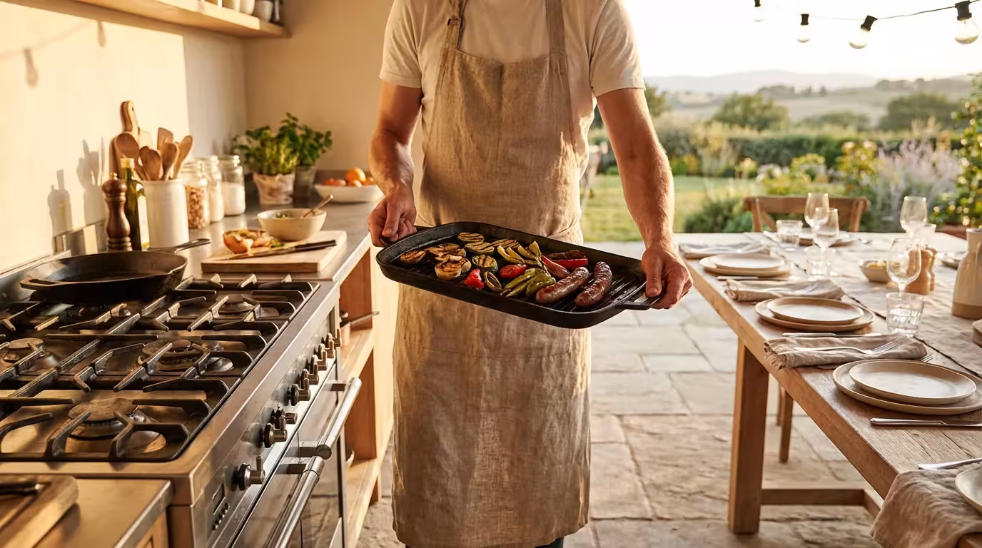 Grilling Pans: From Stovetop to Table - guide