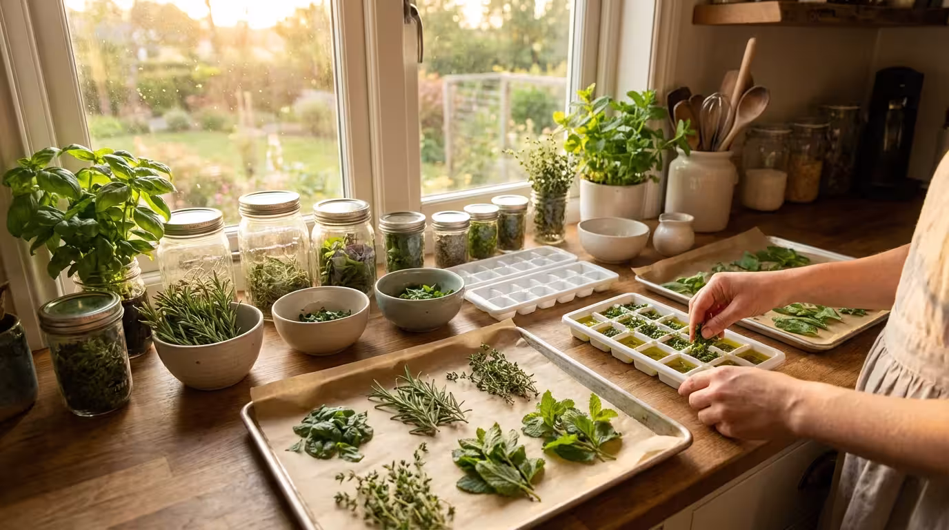 Herb Freezing Hacks: How to Preserve Fresh Herbs - guide