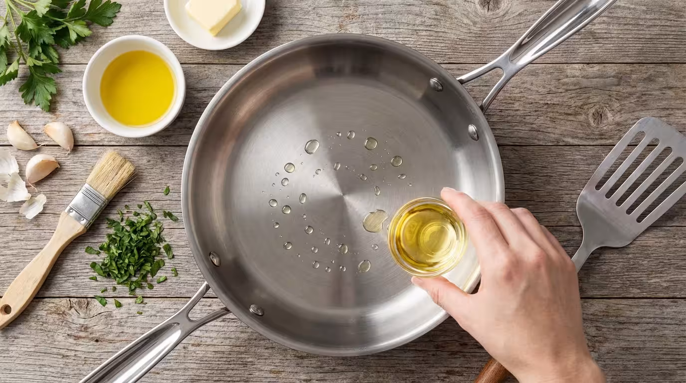 How to Prevent Food from Sticking to Stainless Steel Pans - guide