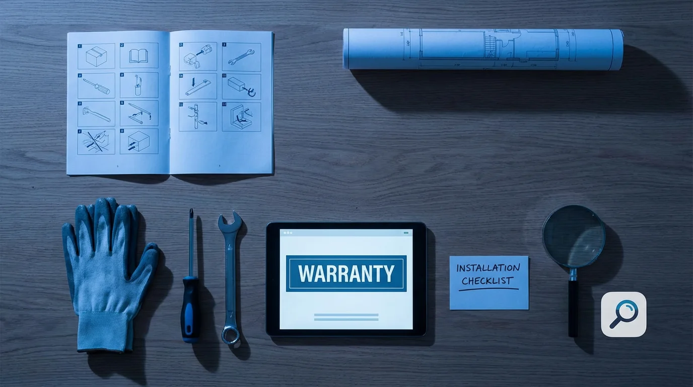 Installation and Warranty: What to Look For illustration